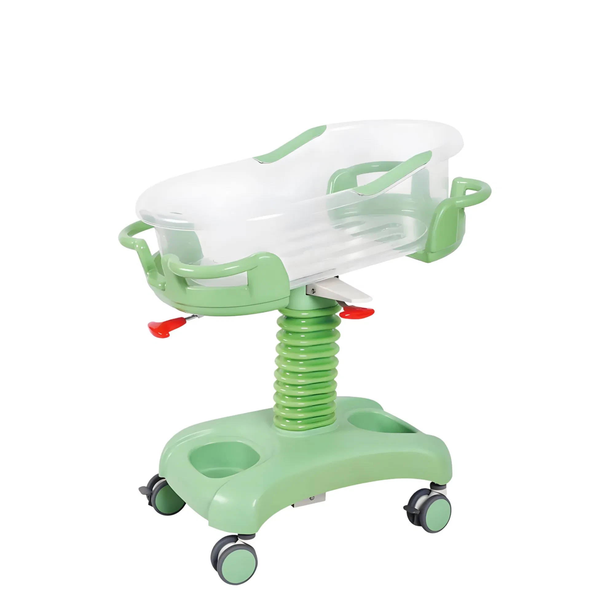 Hospital New Born Baby Bed ABS Tilting Crib Pediatric Neonatal Adjustable Baby Bed for Hospital