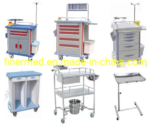 Hospital Medical Emergency Trolley Crash Cart
