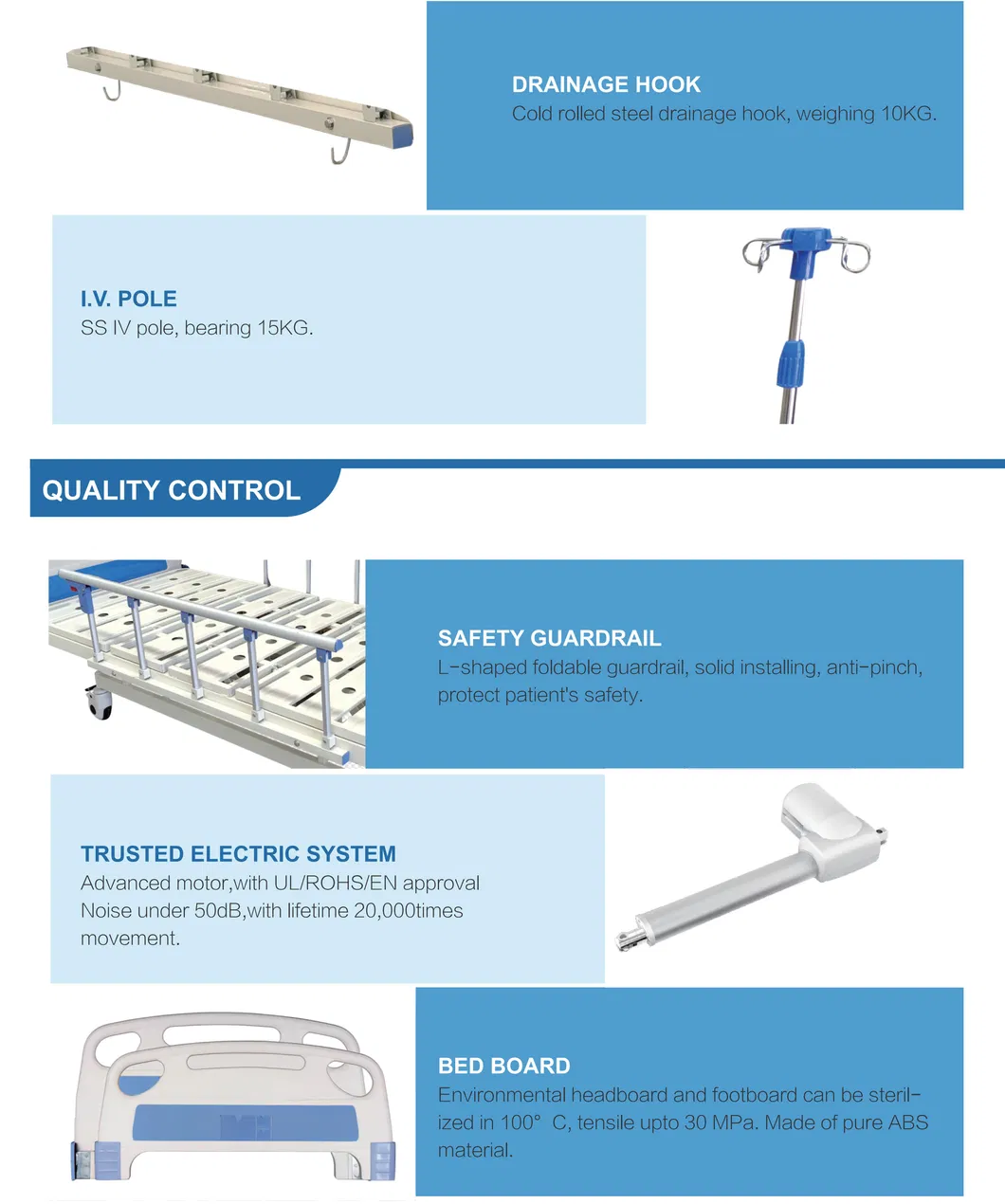 Adjustable Hospital Bed