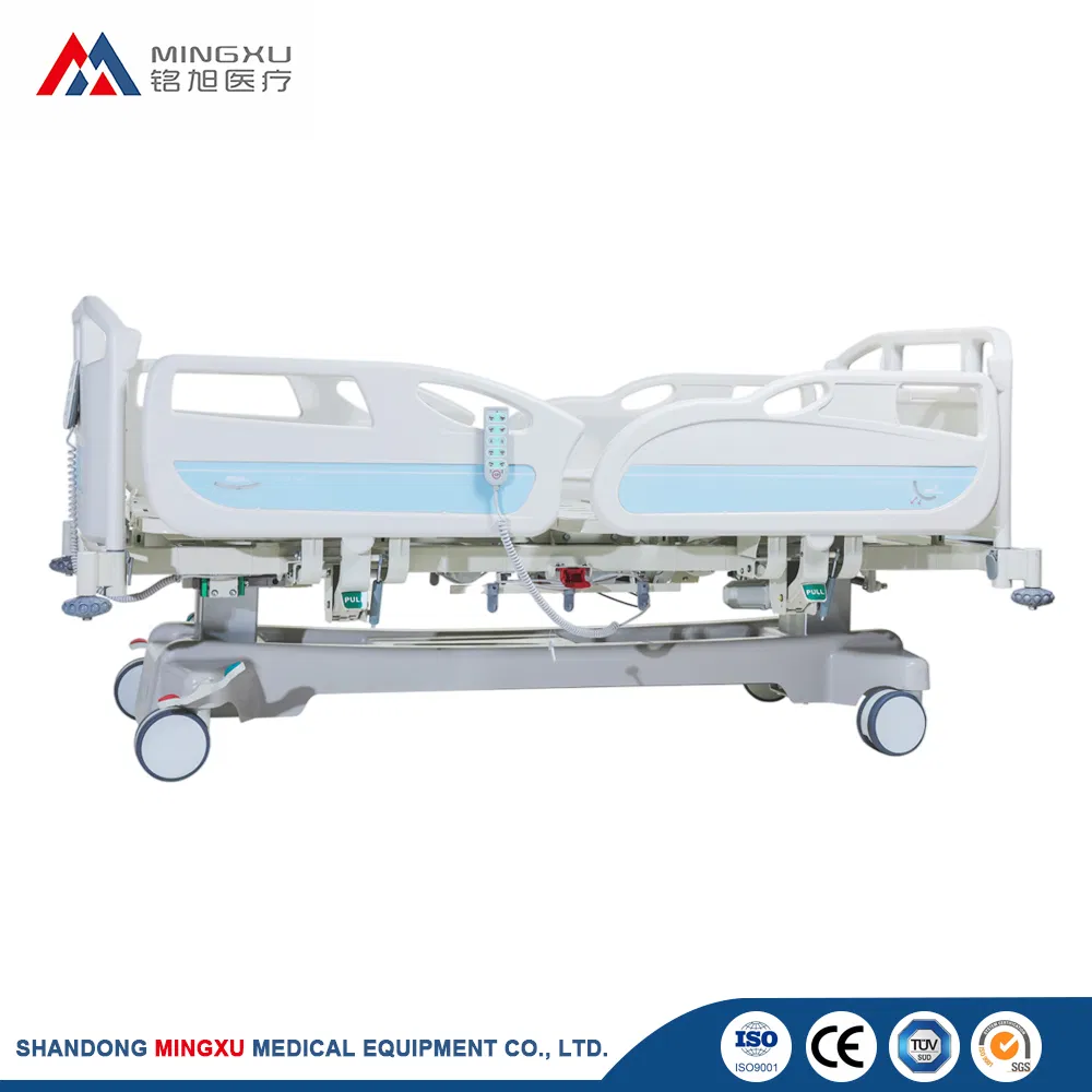 ABS Side Rail Hospital ICU Nurse Weighing Function Electric Medical Bed