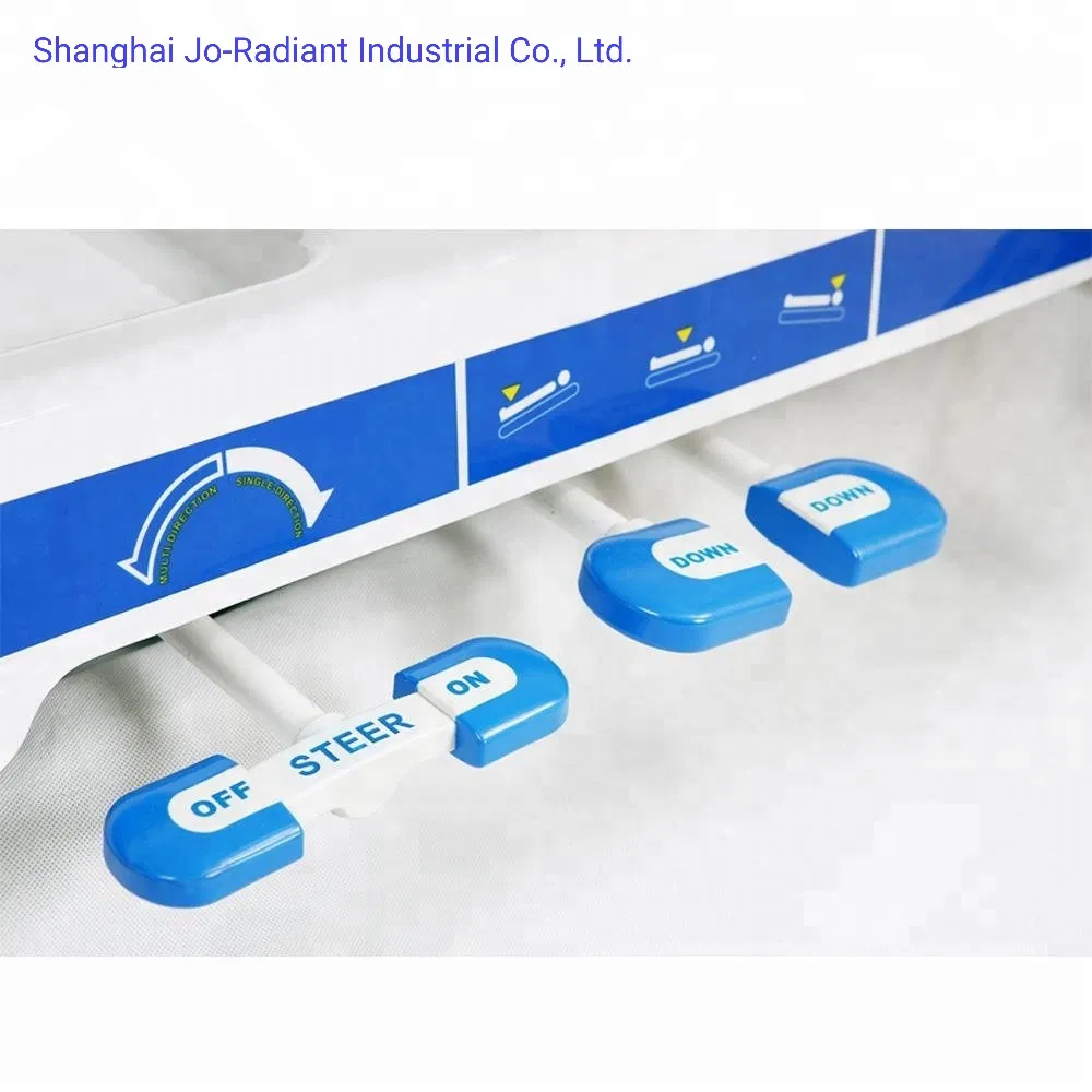 Operation Connecting Patient Stretcher Trolley Medical Trolley
