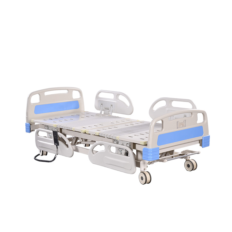 2 Crank Clinic Equipment Manual Adjustable Function Medical Hospital Bed for Patients