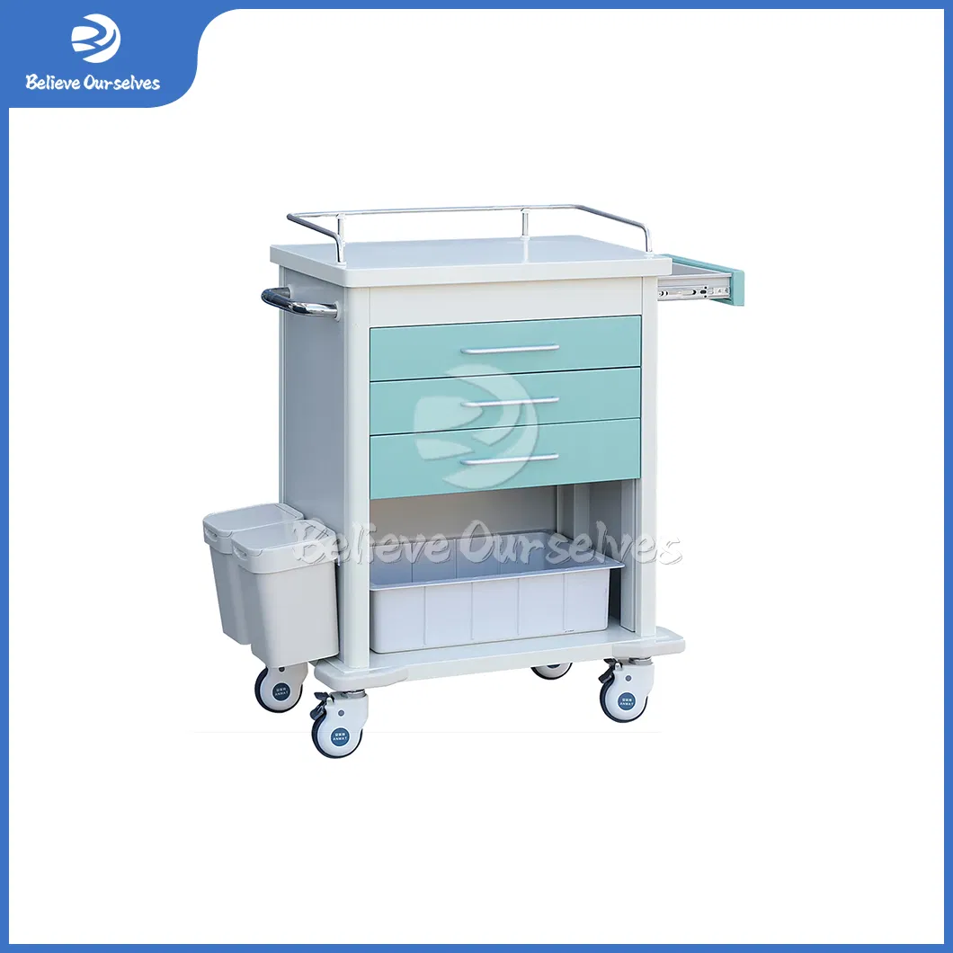 Huaren Modern Physiotherapy Medical Equipment Wholesaler Surgical Instrument Trolley