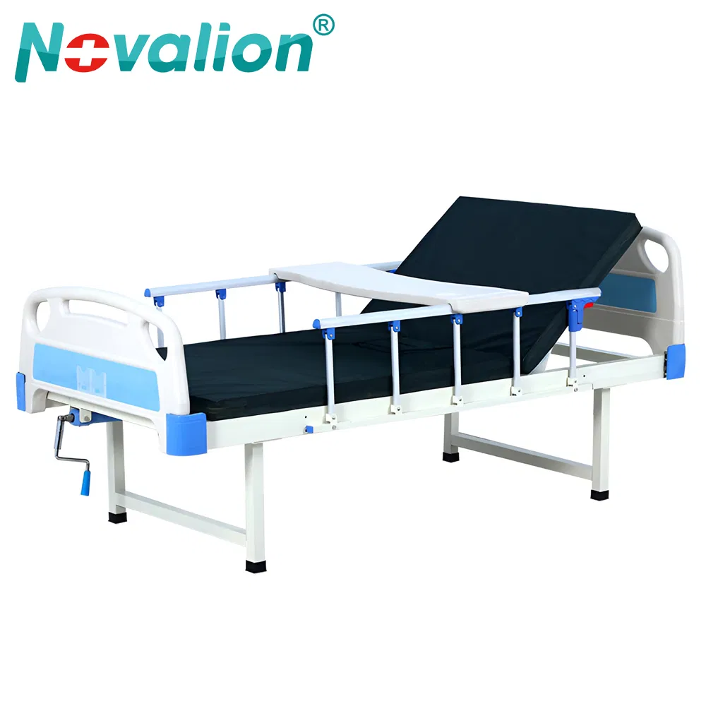 Wholesale Adjustable Single Crank ABS Hospital Flat /Equipment /Care /Electric Patient Medical Bed