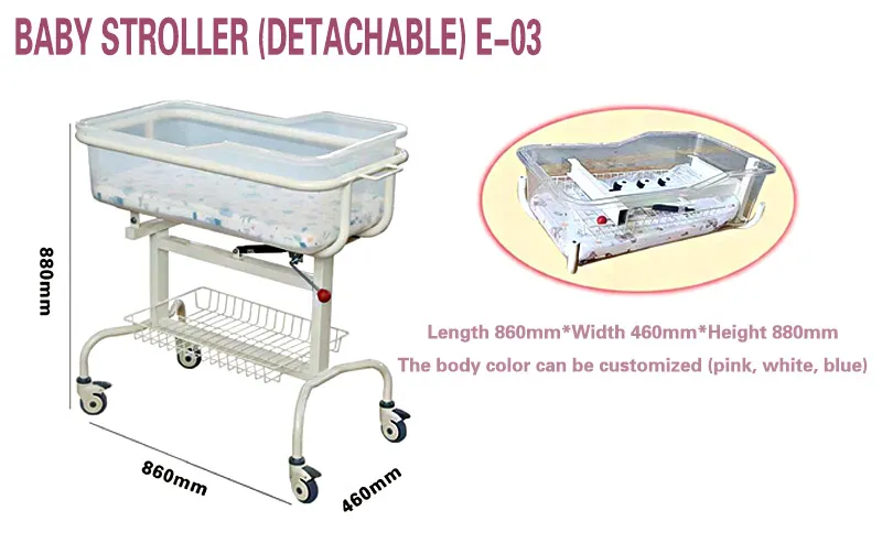Modern Movable Hospital Bed