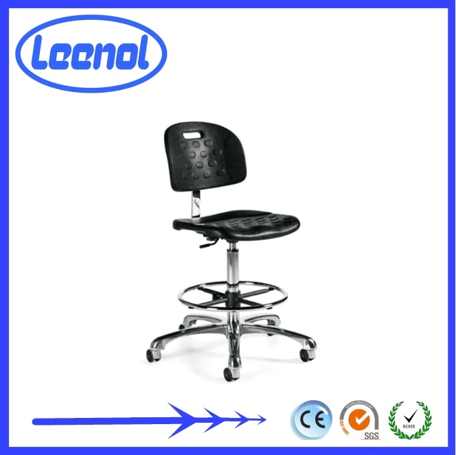 Hospital Vinyl Leather Antistatic Industrial ESD Chair with Wheel