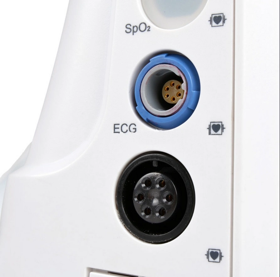 7′ ′ Medical Hospital Portable Ambulance Vital Signs Multiparameter Patient Monitor