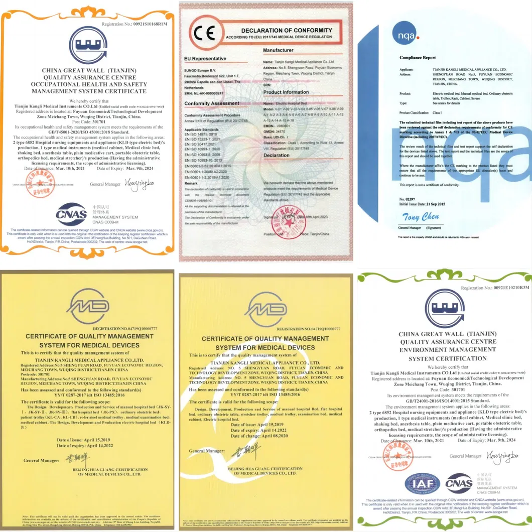 CE ISO Certifications