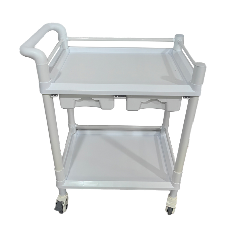 ABS Trolley Hospital Medicine Cart Surgical Instruments Table Treatment Trolley