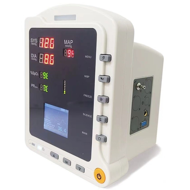 Km5100 Medical Portable Adults Pediatric Neonate Patient Monitor Human Vital Sign Monitor