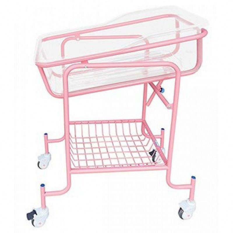 Stainless Steel Baby Bed Hospital Stainless Steel Infant Bed Baby Crib, Pediatric Hospital Medical Bed