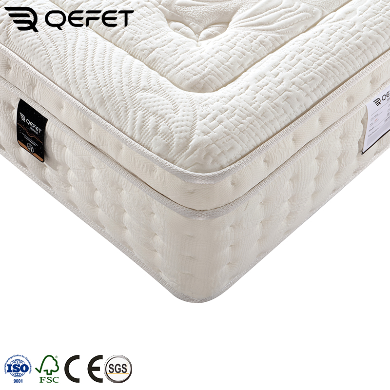 Five-Star Hotel Mattress Modern Natural Latex Memory Foam Independent Pocket Springs for Bedroom Hospital School Home Furniture
