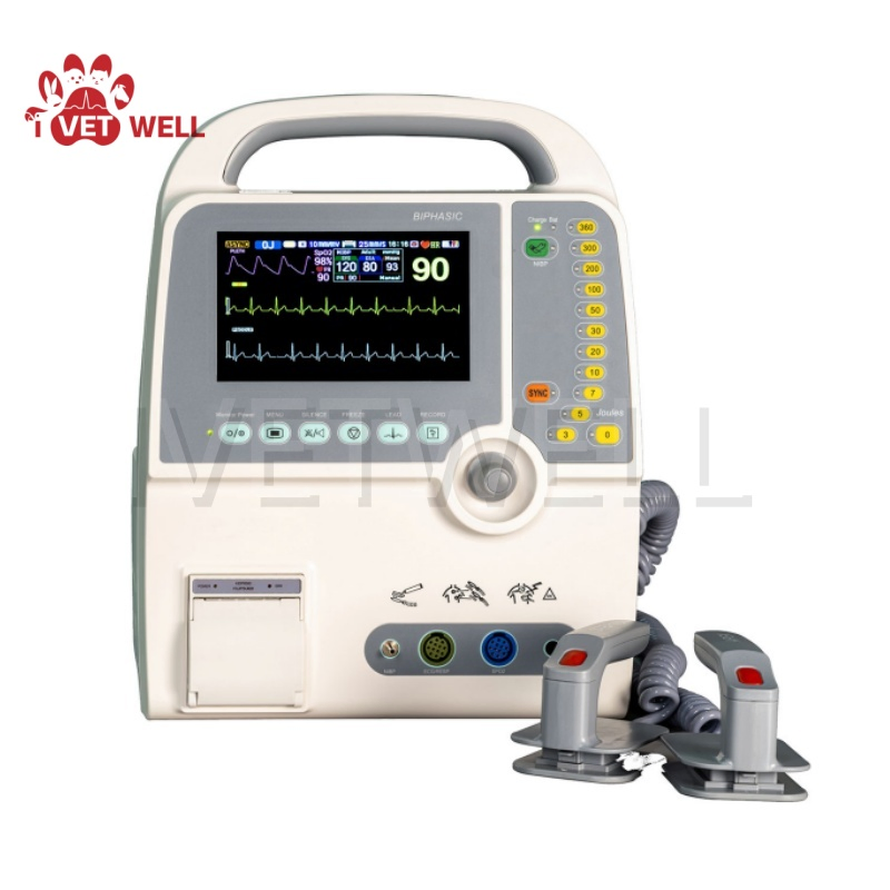 Reliable Biphasic Defibrillator for Veterinary Clinics and Hospitals
