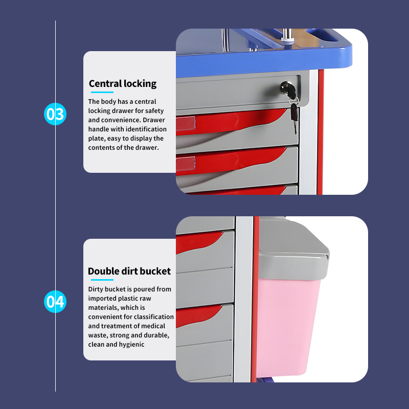 Medical Nurse Surgical Instrument Trolley