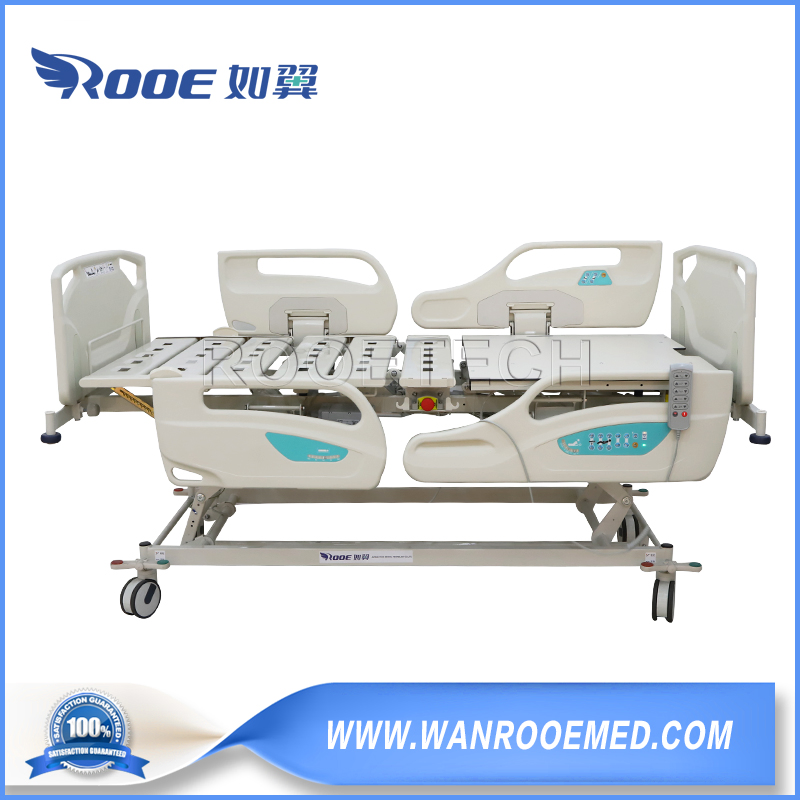 420-790mm Height Medical 5 Functions Electric Patient Bed with Hand Controller and Manual CPR