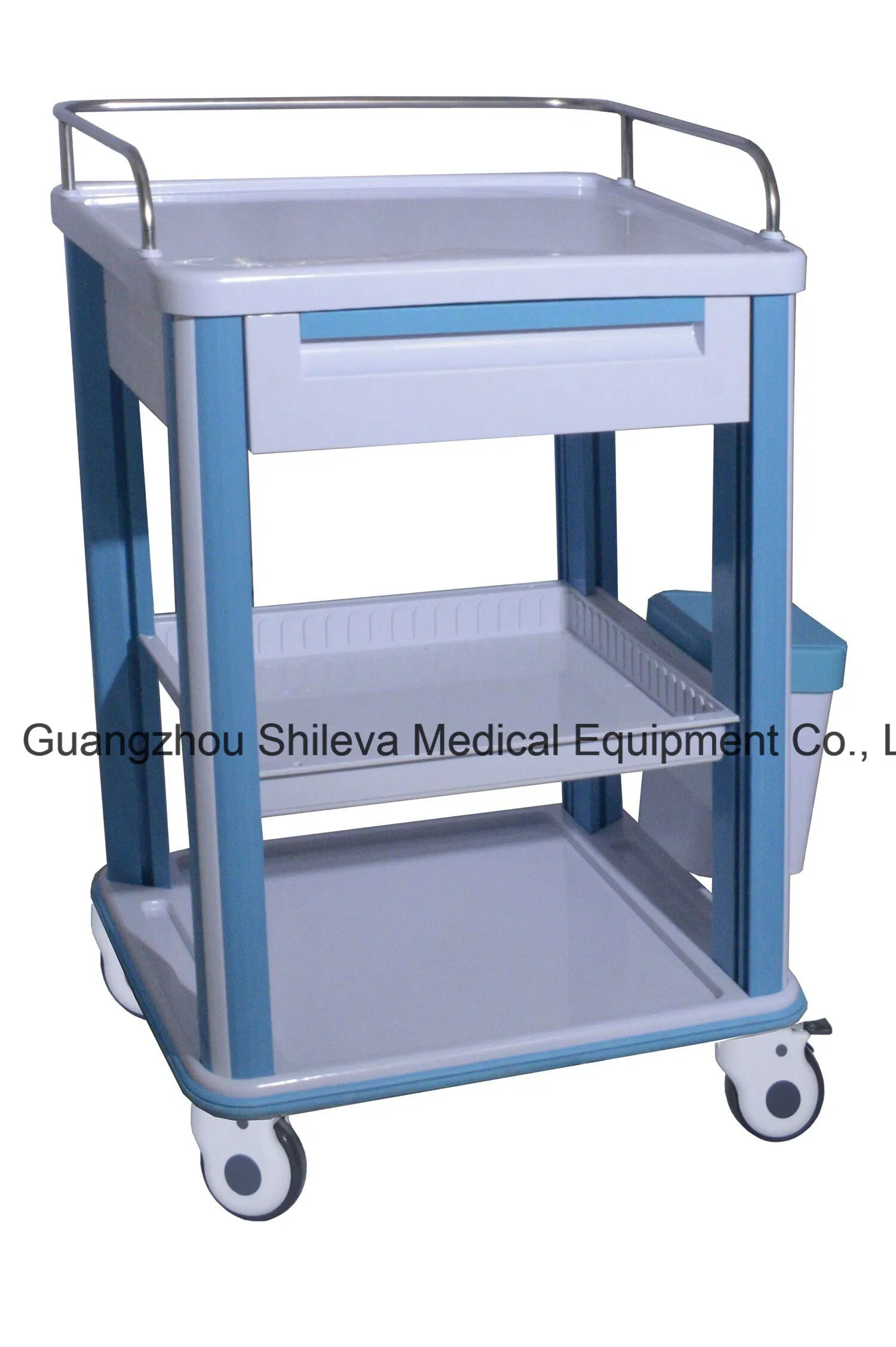 Multi-Function Hospital Emergency Medical Trolley Surgery Room Crash Cart