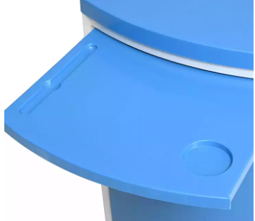 Medical Cheap ABS Plastic Clinic Hospital Bedside Cabinet Locker with Drawer (PW-A01)