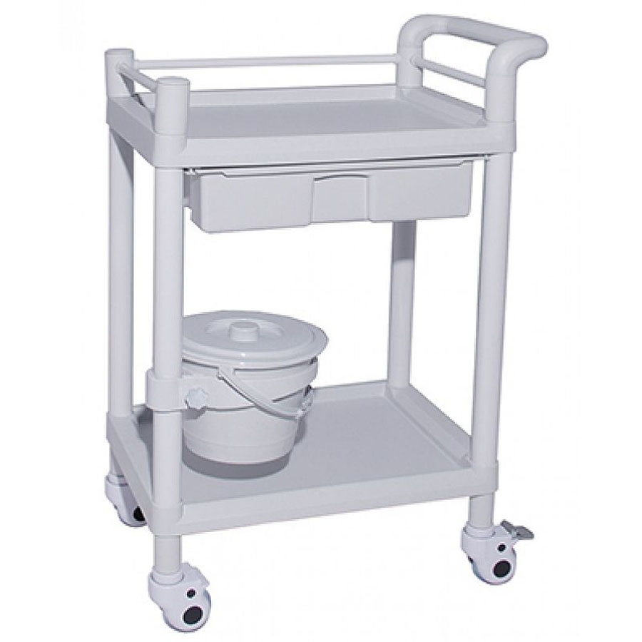 Hospital Medical Simple Utility Trolley Lab Medical Equipment Instrument Surgical Tool Trolley