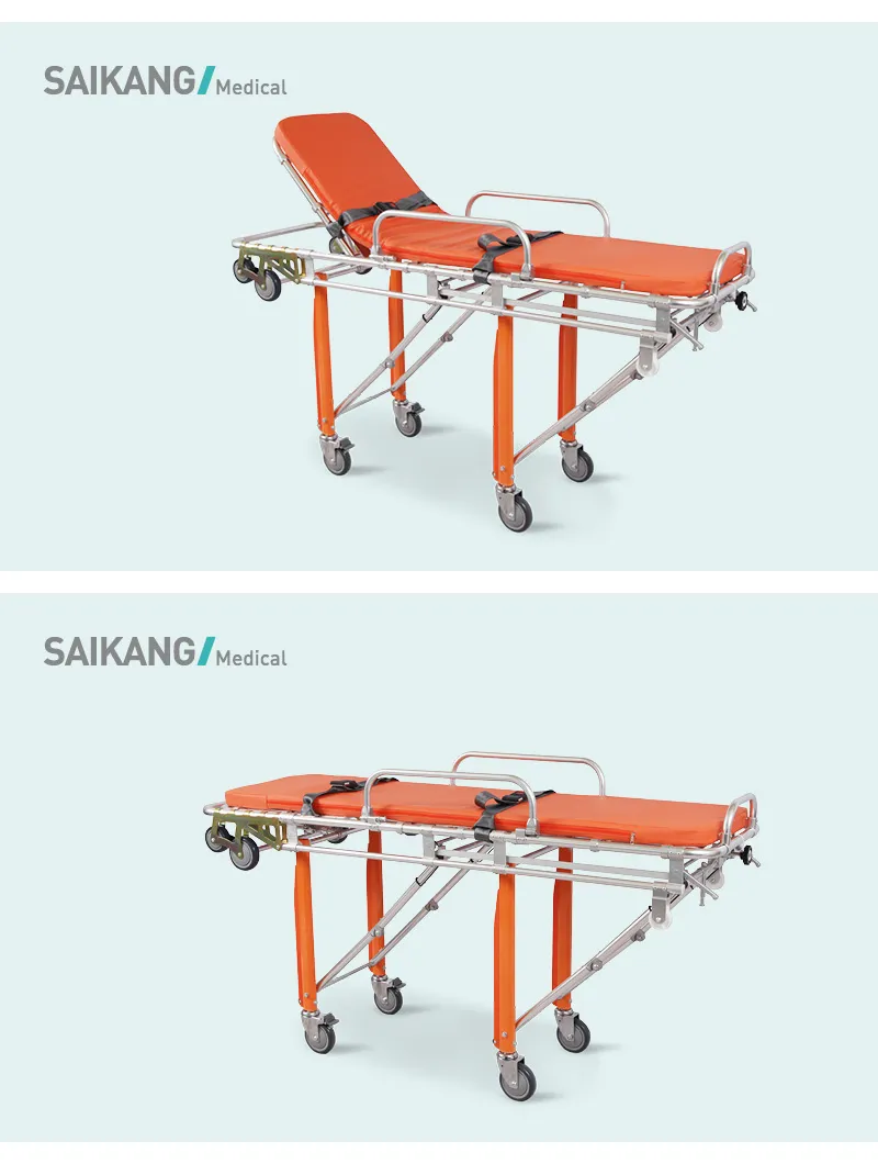 Medical Stretcher Trolley View 4