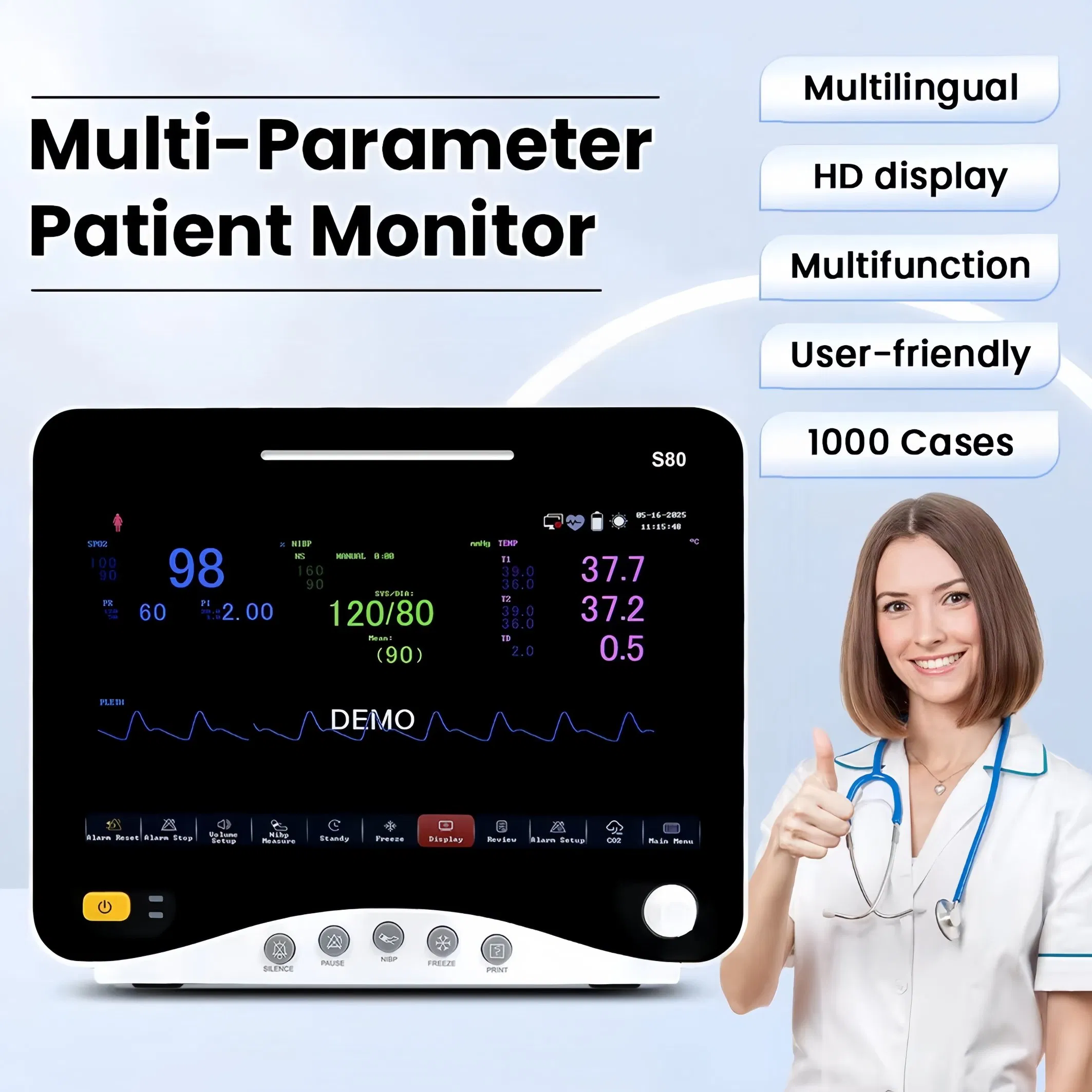 Made-in-China Ambulance Vital Signs Patient Monitor