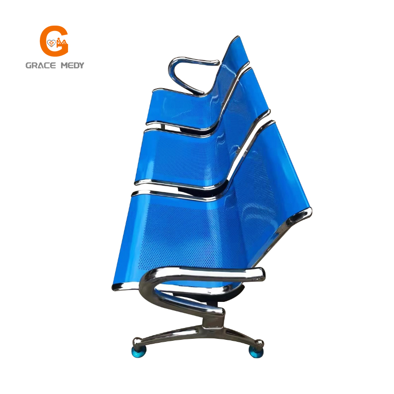 Cheap Price Hospital Furniture Recliner Sofa Folding Medical Folding Waiting Chair