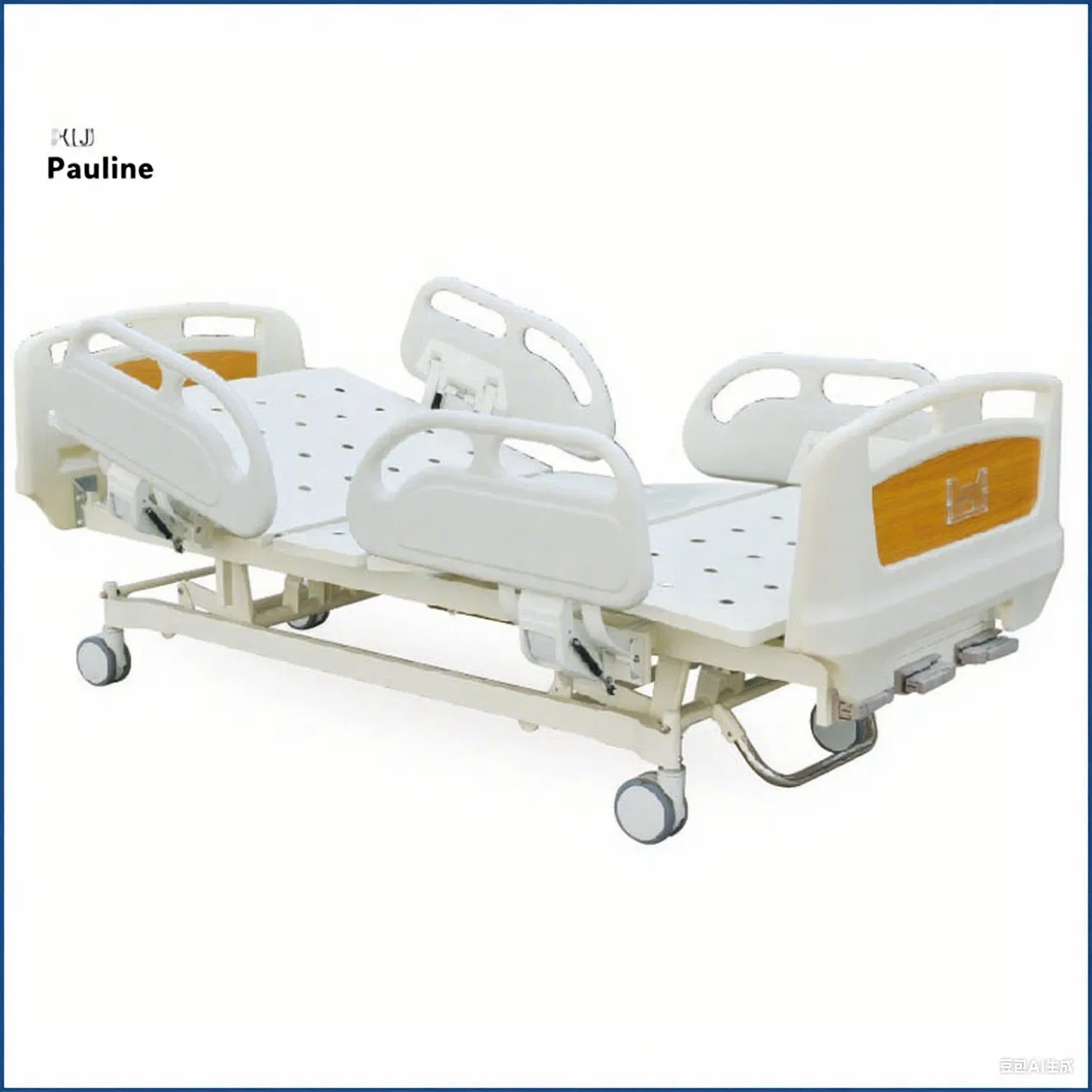 5 Function Electric Medical Bed Lifting Rest Angle Arc Patient Hospital Bed