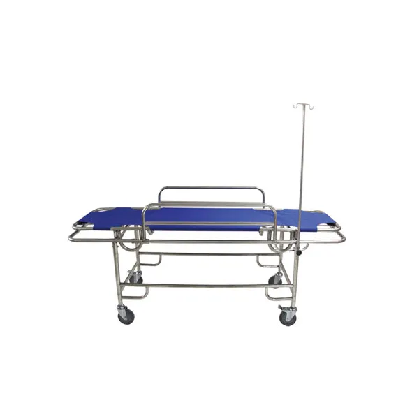 Medical Clinical Stainless Rescue Bed Stretcher Trolley