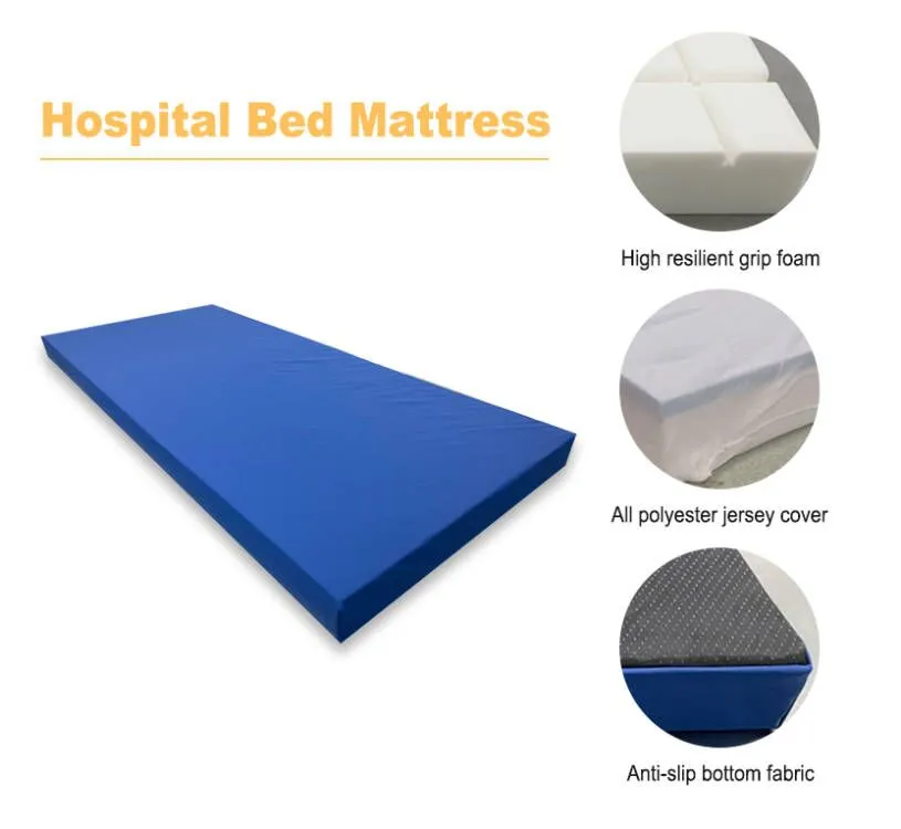 Orthopedic Gel Memory Foam Hospital Mattress