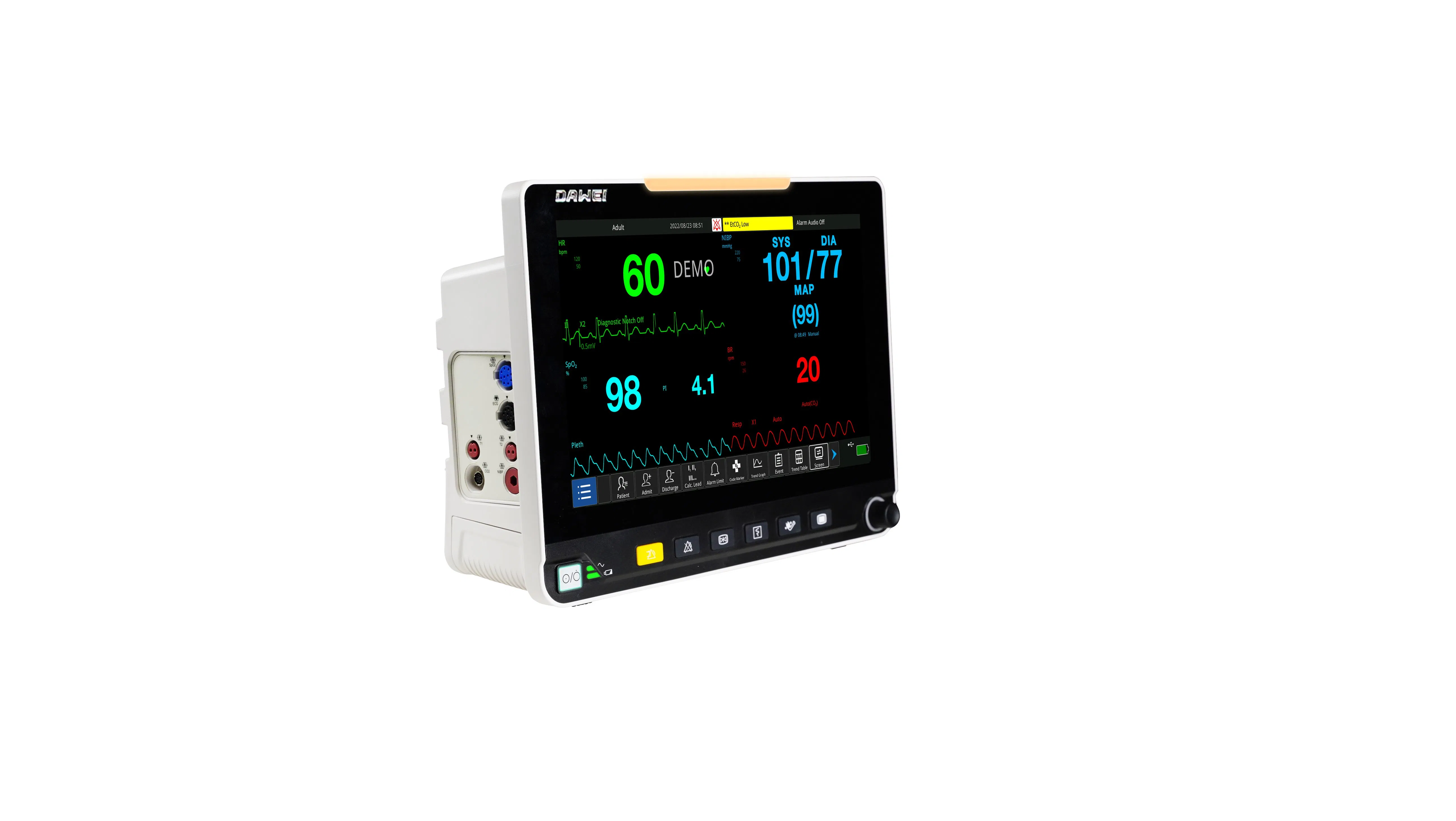 State-of-The-Art Patient Monitoring System for Precise Health Data Collection