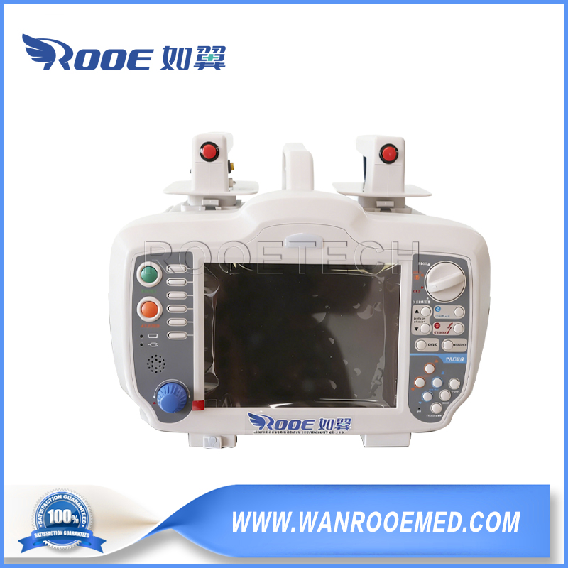 Portable First Aid Aed Biphase Automatic External Defibrillator with ECG Monitor and Pacer