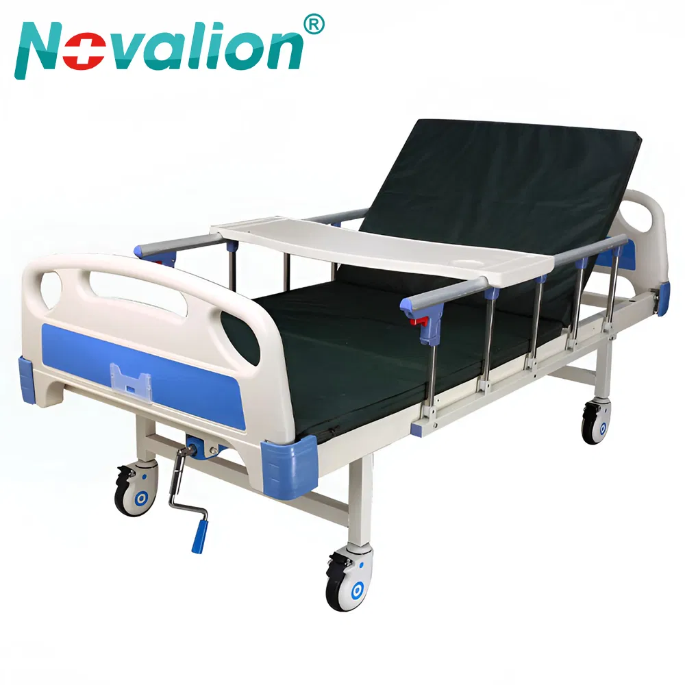 Wholesale Adjustable Single Crank ABS Hospital Flat /Equipment /Care /Electric Patient Medical Bed