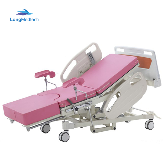 Hospital Electric Maternity Bed Medical Obstetric Birthing Bed Electric Gynecological Examination Table