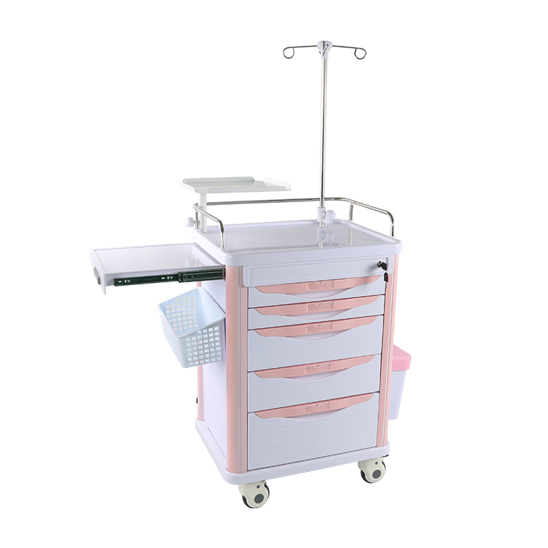 ICU ABS Crash Trolley - Multi-Functional Emergency Medical Cart
