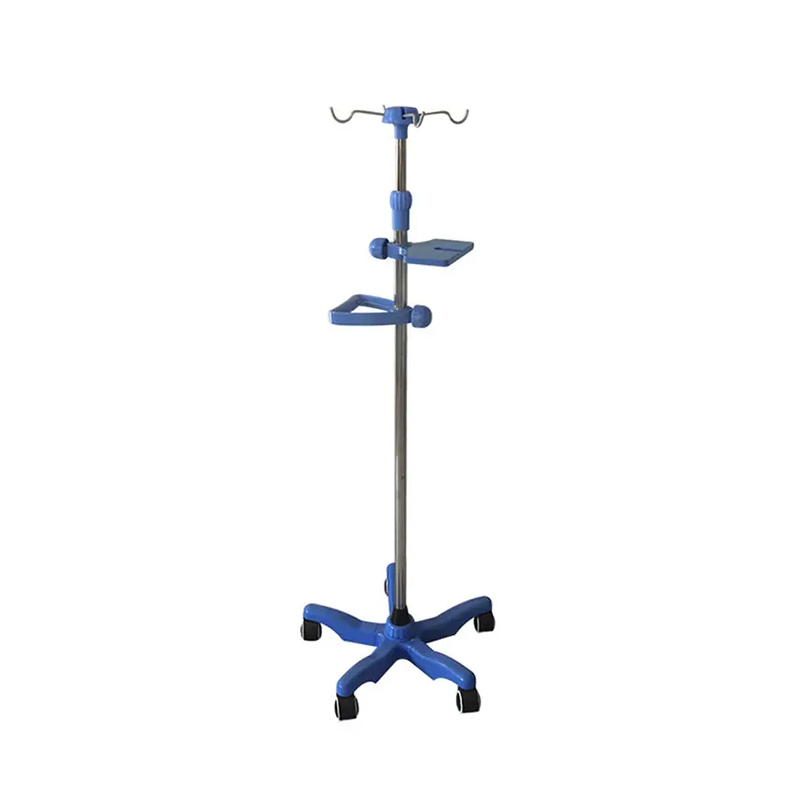 Factory Directly Supply Hospital IV Drip Stand Stainless Steel Infusion Pump Stand