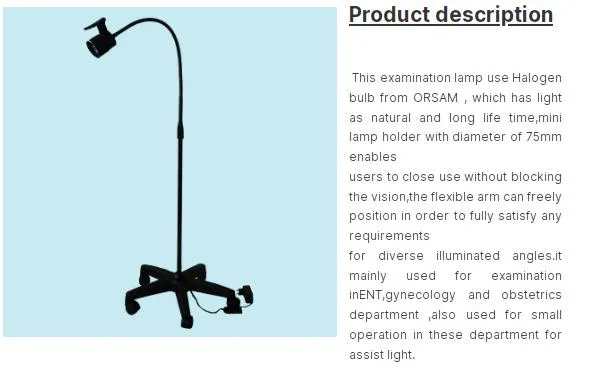 Examination Lamp Detail 9
