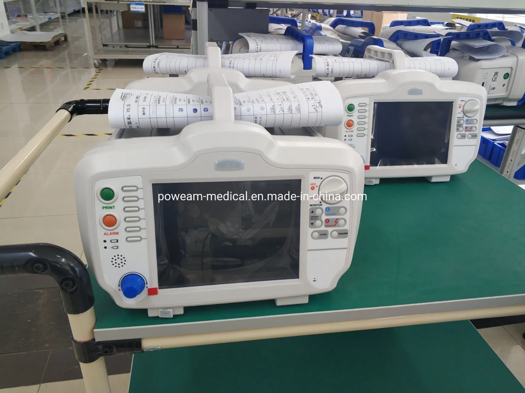 Medical Instruments Automated External Defibrillator Factory Biphasic Portable Defibrillator