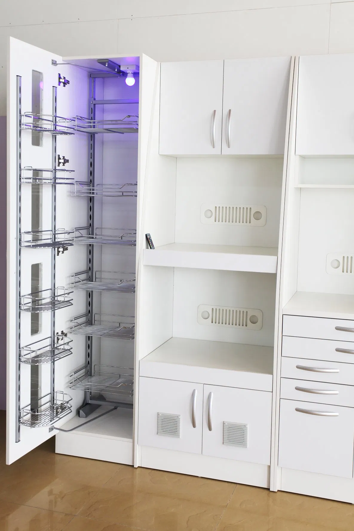 MDF Board Mobile Dental Clinic Laboratory Medical Hospital Furniture Office Lab Sterilization Cabinet for Sale