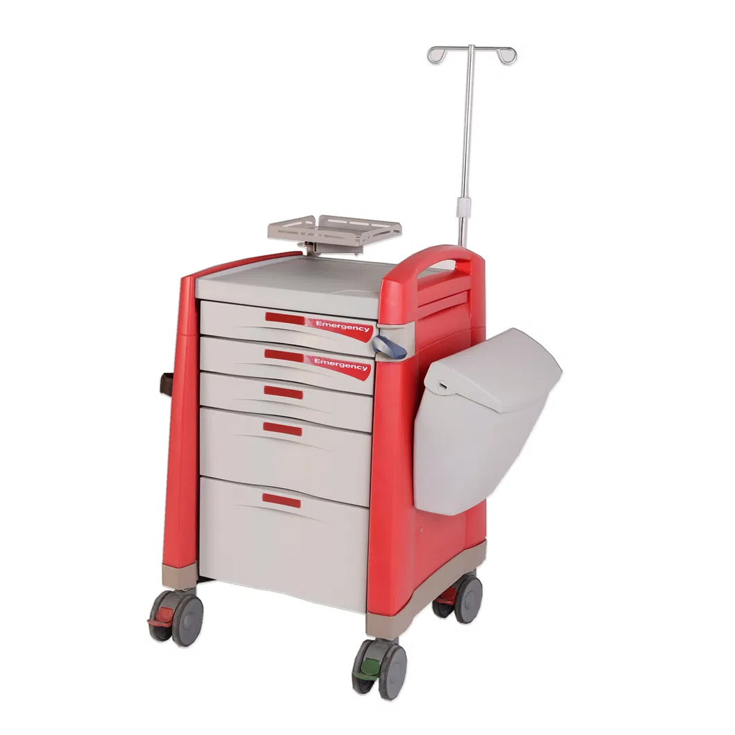 Medical Trolley Side View