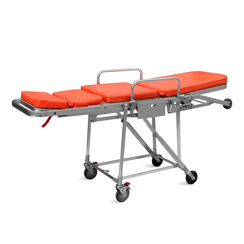 Skb039 (E) Hospital Furniture Folding Adjustable Medical Ambulance Emergency Rescue Stretcher Trolley