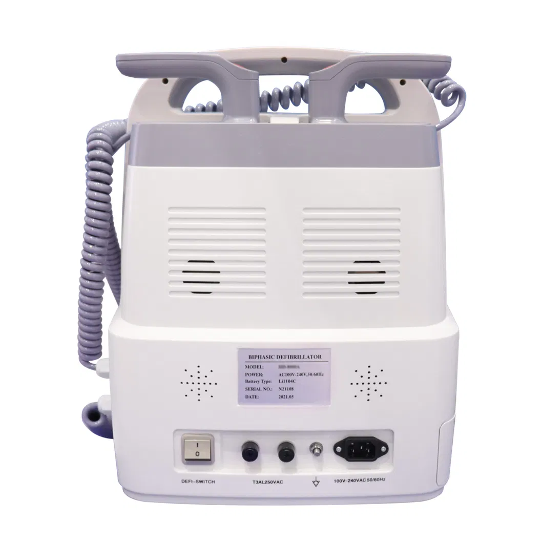 Hc-8000d Portable Biphasic Emergency Cardiac External Defibrillator