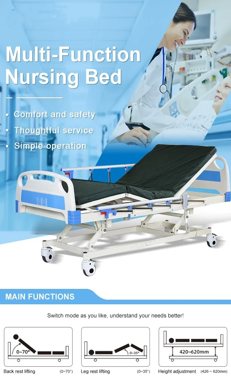 Electric Hospital Medical Bed