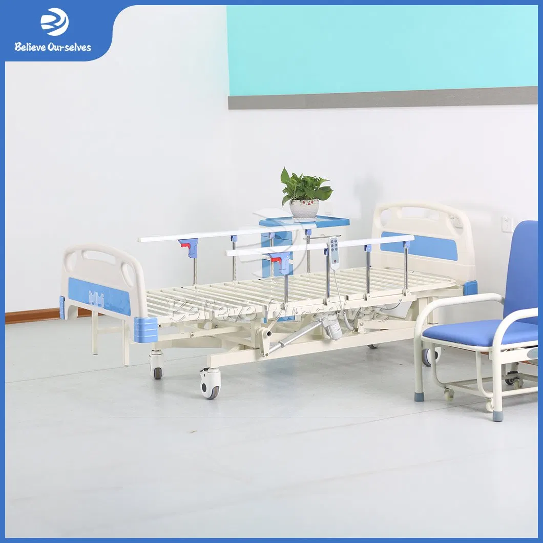 Huaren Professional Medical Equipment Distributor Hospital Bed China Hr-D16 Leg Lowering Function Medical ICU Bed