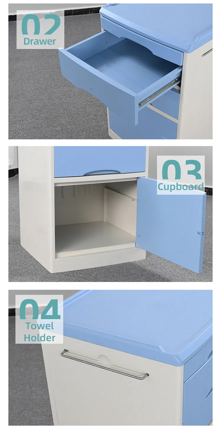 Plastic Bedside Cabinet