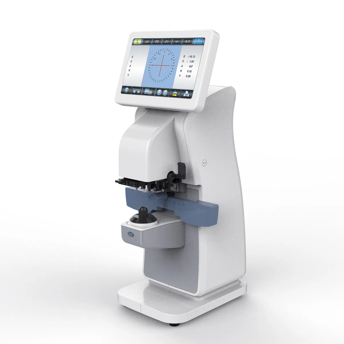 Touch Screen Auto Lensmeter Focimeter Ophthalmic Equipment