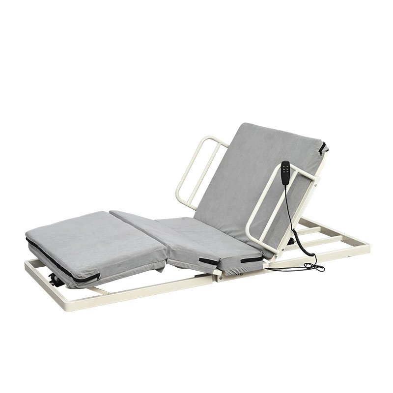 Electric 2 Functions Back and Leg Adjustment Hospital Bed Mattress