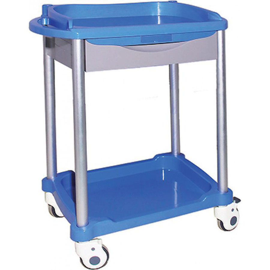 Hospital Medical Simple Utility Trolley Lab Medical Equipment Instrument Surgical Tool Trolley