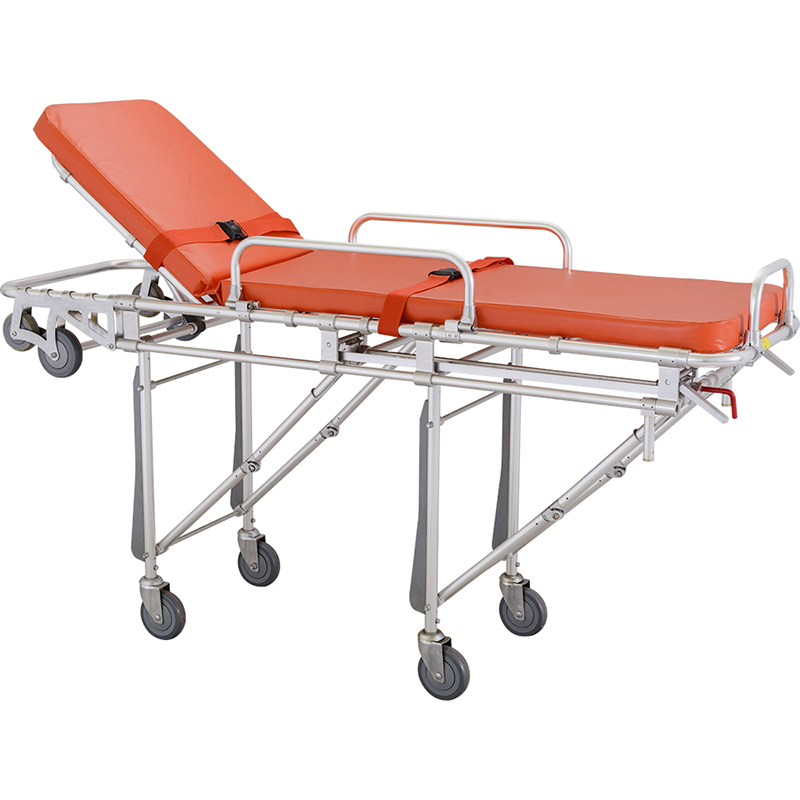 Aluminum Multifunctional Ambulance Stretcher Trolley