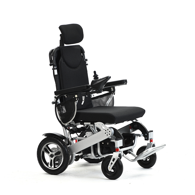 Silla De Ruedas Electrica 24V 12ah/20ah Battery Aluminum Alloy Reclining Electric Wheelchair
