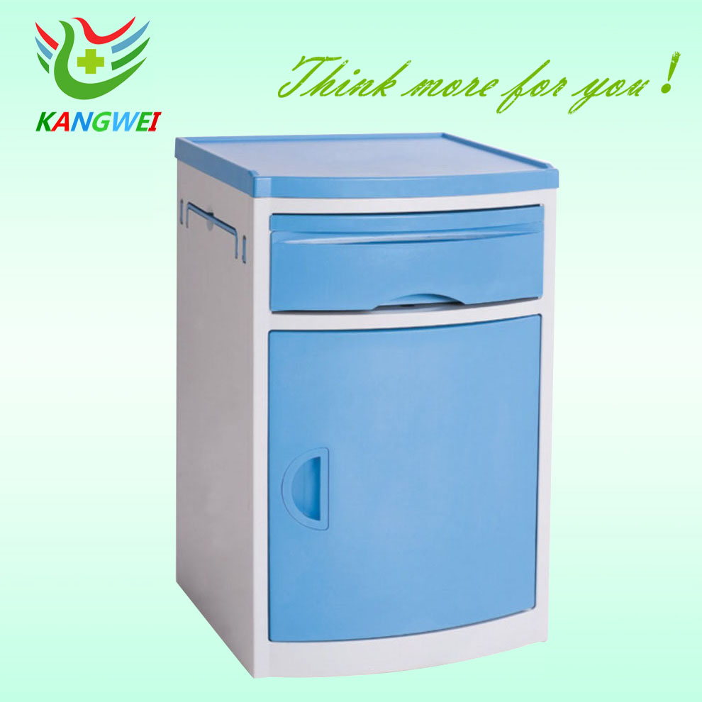 ABS Medical Hospital Bedside Cabinet Home Nursing Bedside Table Slv-D4007