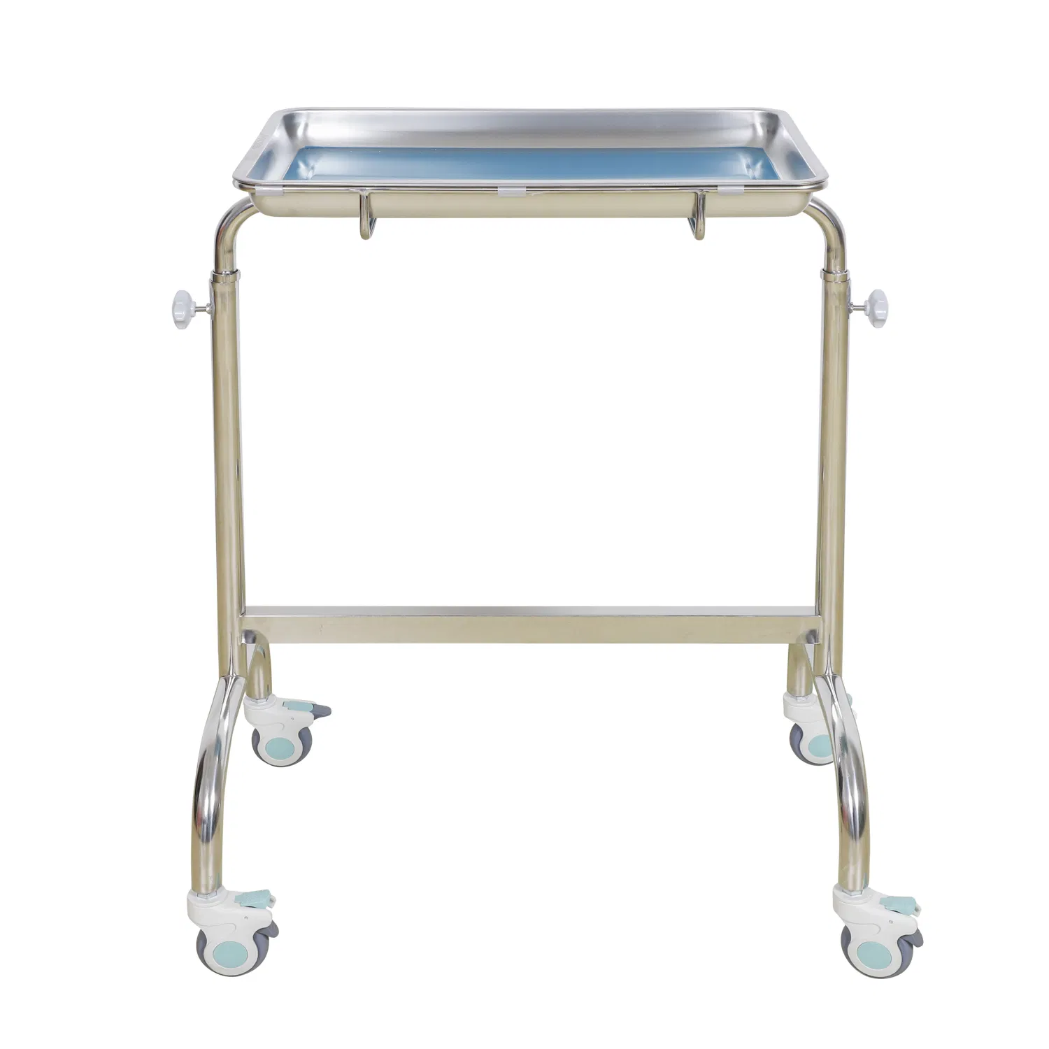 Healthcare 304 Stainless Steel Medical Patient Surgical Stands Instrument Mayo Trolley
